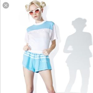 Wildfox Local Bodysuit & Shorts Size L